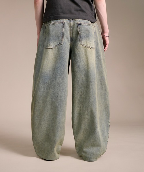  ワイドデニムパンツ CALIFORNIA OUTFITTERS ワイドパンツ ジーンズ 4D44 クラシックカーブ