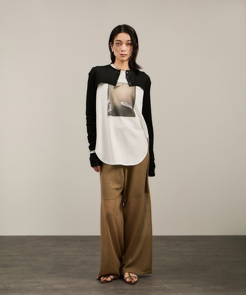 トップス msalon adam et rope nu=layer SALON adam et rope'（サロン アダム エ ロペ） カーディガン nu=layer