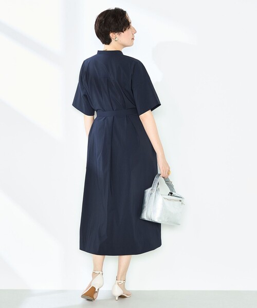 NOLLEY'S（ノーリーズ） ワンピース 撥水ストレッチタフタ2WAY