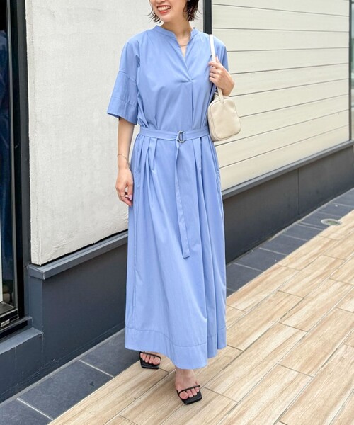 NOLLEY'S（ノーリーズ） ワンピース 撥水ストレッチタフタ2WAY