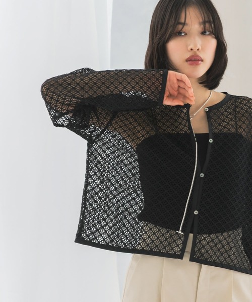 メッシュレーストップス レディース : ZOZOTOWN Yahoo!店 - 通販