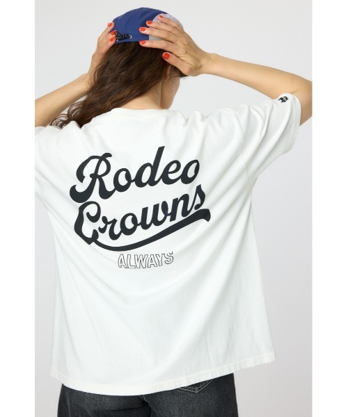 RODEO CROWNS WIDE BOWL tシャツ LOGO加工COLORED Tシャツ