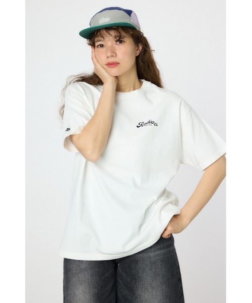 【 】Jeans Badge Overlay コットン Tシャツ ♪ A06764_0AAXJ_9CB_C.jpg