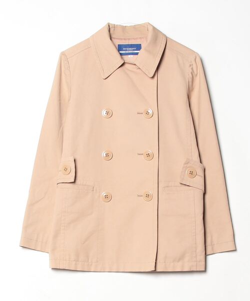 BURBERRY BLUE LABEL ベージュコート 38 BURBERRY BLUE LABEL 「BURBERRY LABEL」 コート 38 ベージュ