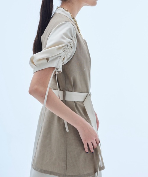 UNITED TOKYO 半袖 ワンピース UNITED TOKYO 「UNITED TOKYO」 半袖ワンピース 1 ブラック