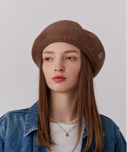 Chapeau d' O（シャポードオー） 帽子 ベレー帽 Back Ribbon TH Beret