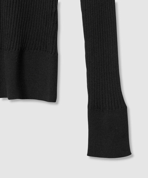 ANAYI（アナイ） ニット セーター シアーウールハイネック プル