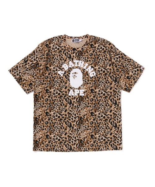A BATHING APE レオパード柄 トレーナー S A Bathing Ape ヒョウ柄トレーナー Mサイズ - メルカリ