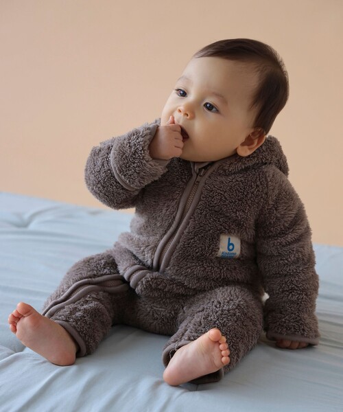 こども ビームス サロペット オーバーオール ボア オールインワン