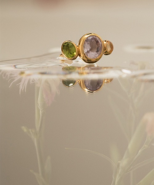 指輪 リング 「Fauvirame」Geranium Garden Ring レディース メンズの画像