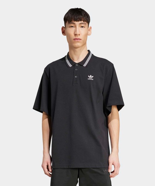 adidas ポロシャツ アディダス アディカラー ルーズフィット