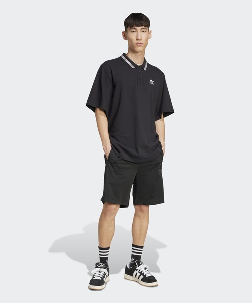 33765　アディダス　メンズ　ポロシャツ　黒　サイズＬ 33765 アディダス メンズ ポロシャツ 黒 サイズL adidas