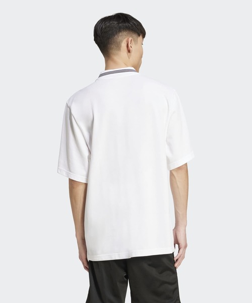 【adidas originals】アディカラー　ポロシャツ　メンズ　(xs) adidas ポロシャツ アディカラーラグビーポロシャツ