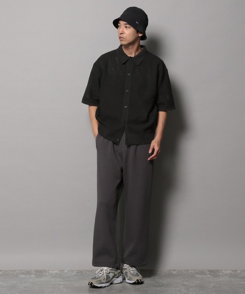 BAYFLOW（ベイフロー） シャツ 「シワになりにくい」サマーニット
