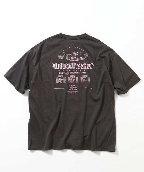 「FREAK'S STORE」 半袖Tシャツ MEDIUM ピンク メンズ