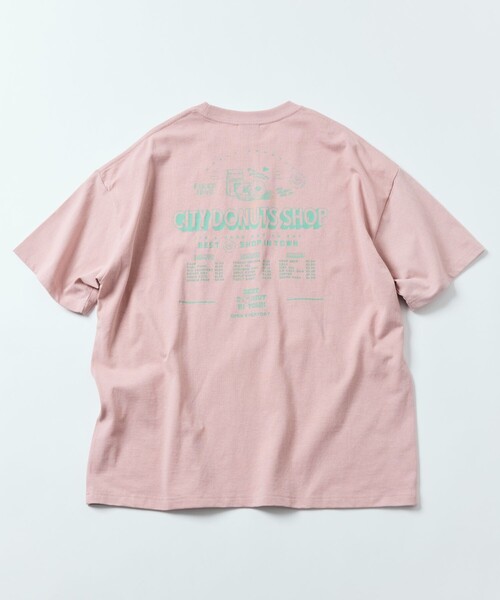「FREAK'S STORE」 半袖Tシャツ MEDIUM ピンク メンズ