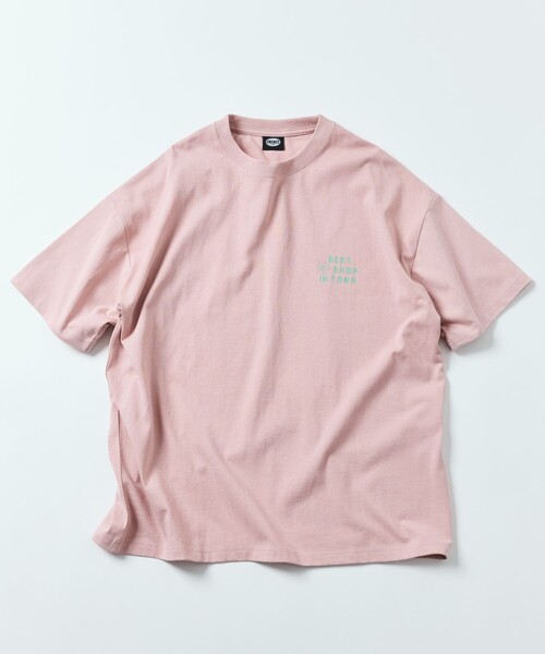 「FREAK'S STORE」 半袖Tシャツ MEDIUM ピンク メンズ