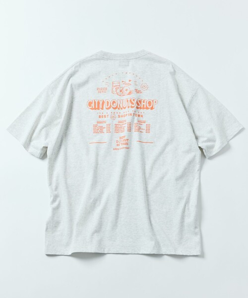 「FREAK'S STORE」 半袖Tシャツ MEDIUM ピンク メンズ