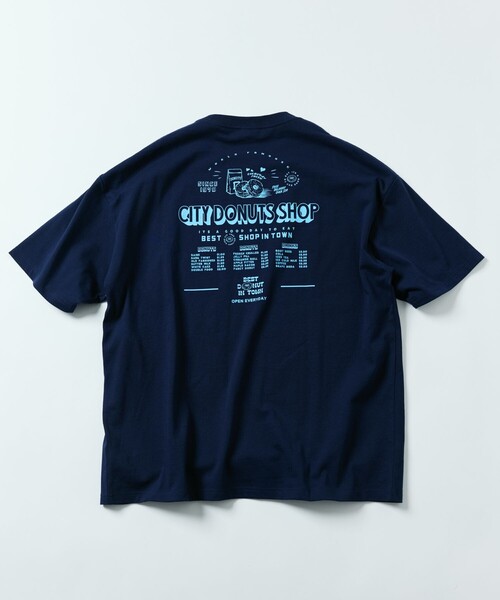 「FREAK'S STORE」 半袖Tシャツ MEDIUM ピンク メンズ