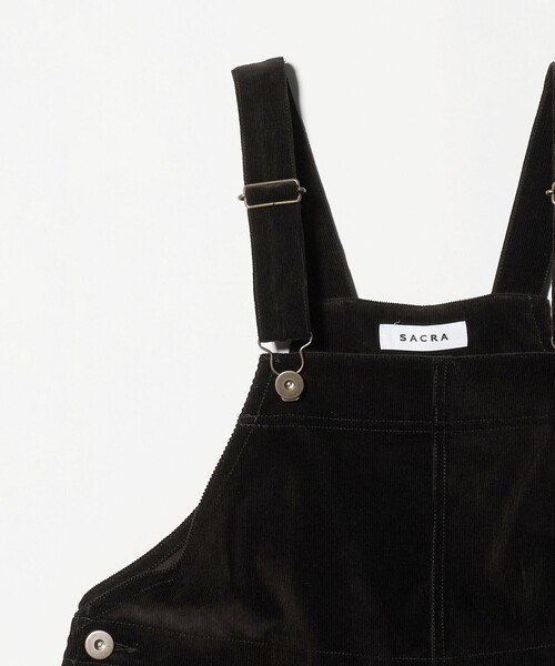 sacra オールインワンサロペット SACRA（サクラ）の「＜SACRA＞コーデュロイ オールインワン