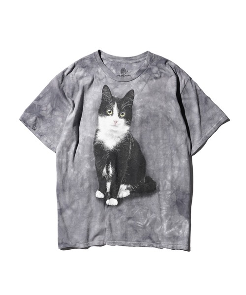 古着　ザ・マウンテン　アニマル　虎　蝶　鳥　蓮　tシャツ リメイク　フリル ザマウンテン レインフォレストカフェ 半袖Tシャツ プリントT