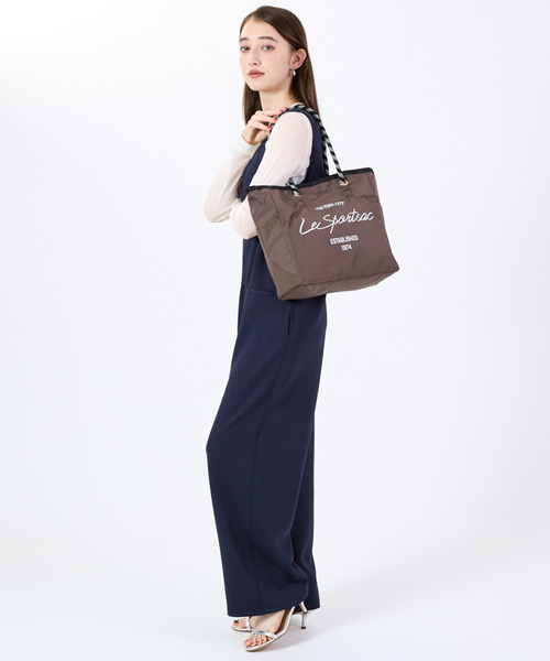新品・未使用 LeSportsac リュック トートバッグ 2way ブラック LeSportsac トートバッグ ML 2 WAY TOTE 2ウェイチョコレート