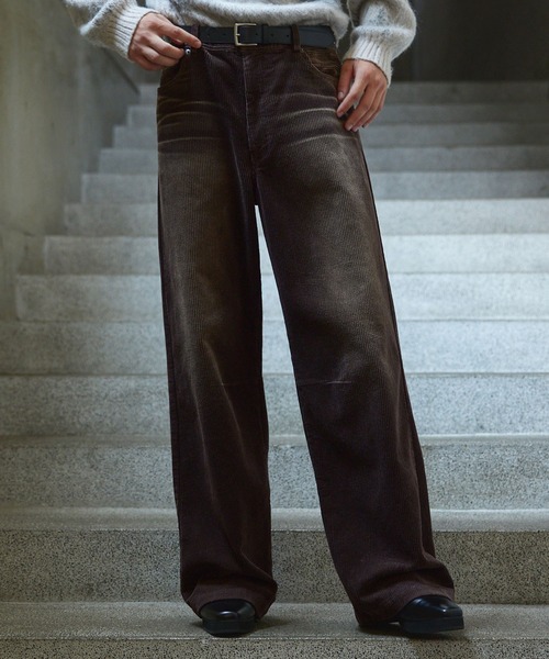 CLEL（クレイル） スラックス 「CLEL」Antique Design Corduroy Slacks