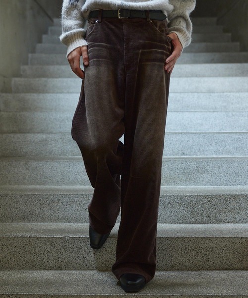 CLEL（クレイル） スラックス 「CLEL」Antique Design Corduroy Slacks