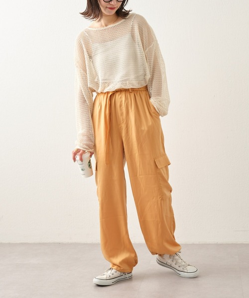 「CIAOPANIC TYPY」 カーゴパンツ SMALL ブラック レディース