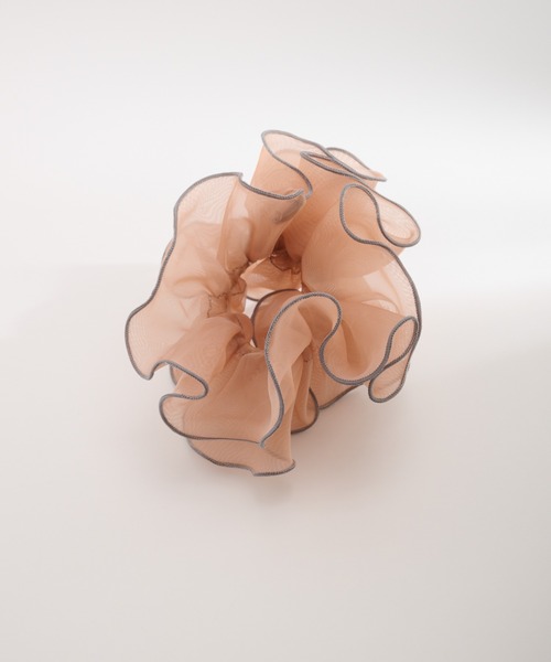 Sakka シュシュ 「deedoodah」オーガンジーパイピングシュシュ