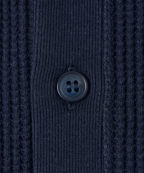 FRAMeWORK（フレームワーク） tシャツ 「追加」ワッフルヘンリープル