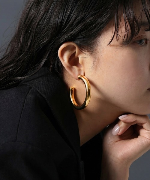 ORLEAN つけっぱなし サージカルステンレス アレルギー対応 ピアス