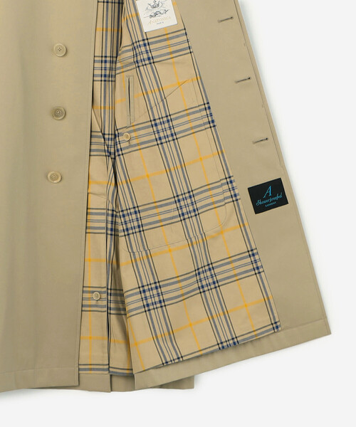 ANATOMICA（アナトミカ） ステンカラーコート コート | SINGLE RAGLAN