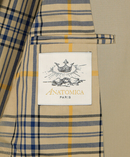 anatomica ステンカラーコート38 ANATOMICA（アナトミカ） ステンカラーコート コート | SINGLE RAGLAN