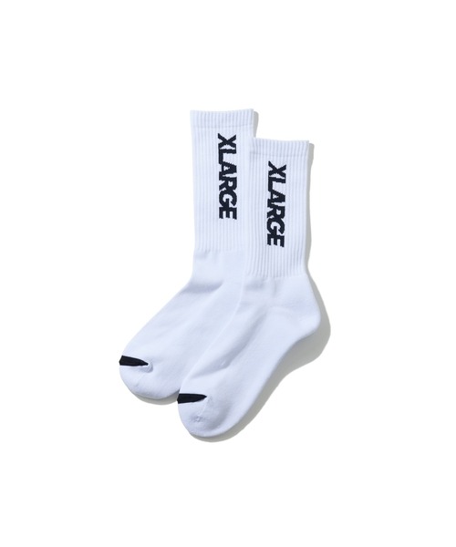 XLARGE（エクストラ ラージ） 靴下 STANDARD LOGO SOCKS メンズ