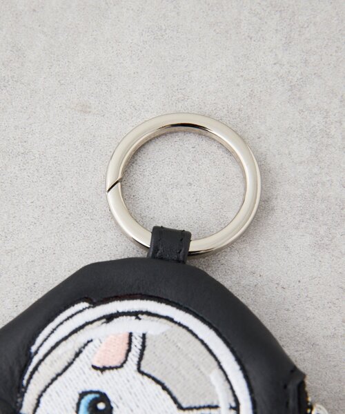 ear PAPILLONNER（イア パピヨネ） チャーム 「本革」sampo×earコラボ