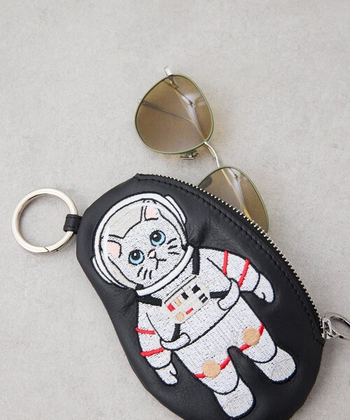 ear PAPILLONNER（イア パピヨネ） チャーム 「本革」sampo×earコラボ