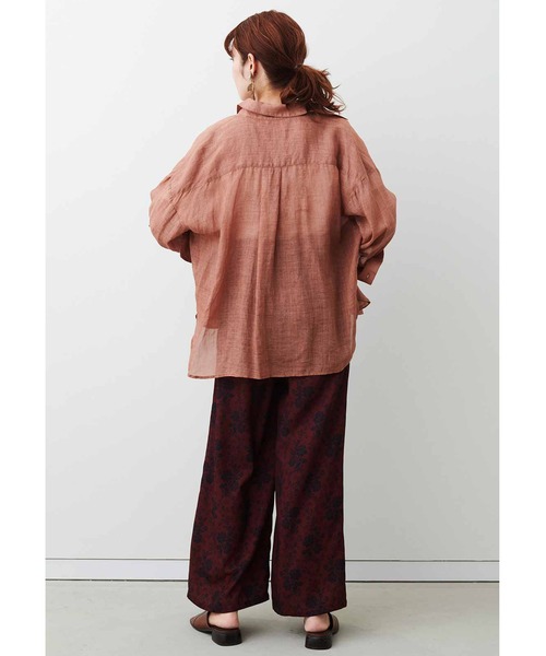 「MEDE19F」 長袖シャツ - ブラウン系その他 レディース_画像5