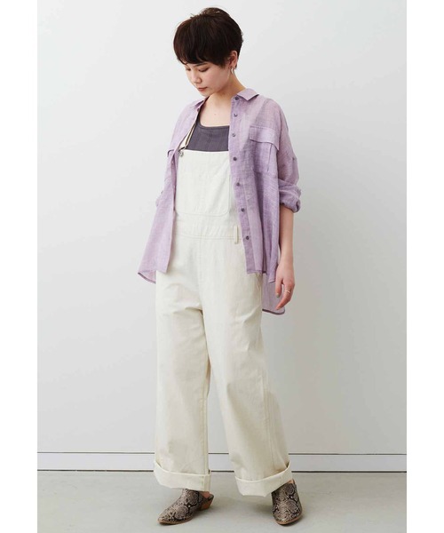 「MEDE19F」 長袖シャツ - ブラウン系その他 レディース_画像7