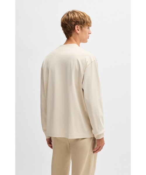 BOSS（HUGO BOSS） tシャツ リラックスフィット ロングスリーブTシャツ