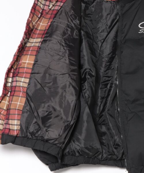 SHEENA（シーナ） ブルゾン アウター 裏チェック柄中綿スタンド