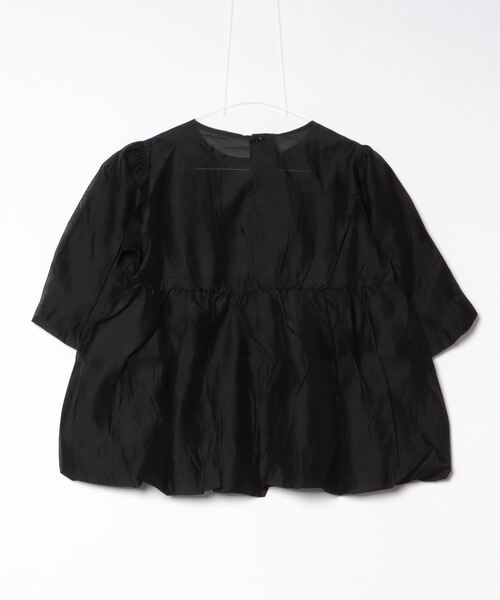 「terrace」 半袖ブラウス MEDIUM ブラック レディース_画像3