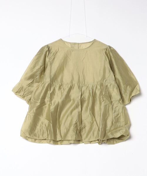 「terrace」 半袖ブラウス MEDIUM ブラック レディース_画像4