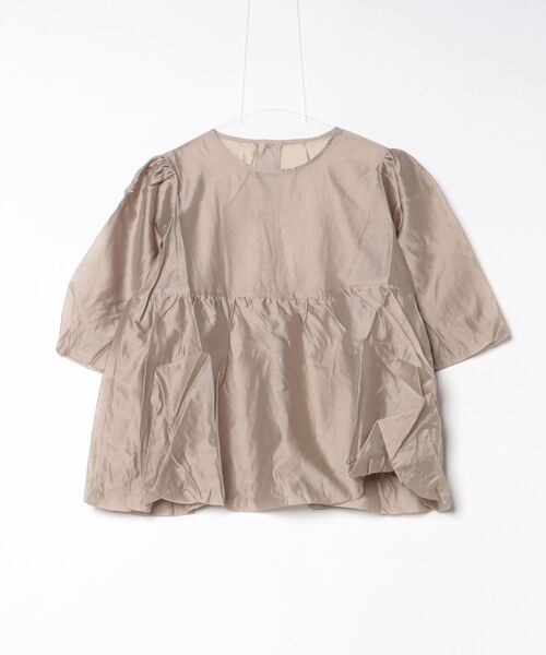 「terrace」 半袖ブラウス MEDIUM ブラック レディース_画像5
