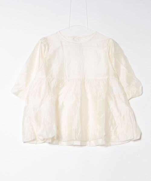「terrace」 半袖ブラウス MEDIUM ブラック レディース_画像7