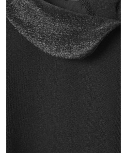 mizuiroind（ミズイロインド） ワンピース 衿付きサテンコクーン