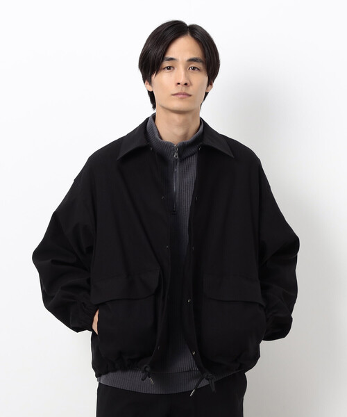 春物ジャクムス【ブルゾン】黒　xs ジャックムス　ジャケット JACQUEMUS(ジャックムス) アウター・ジャケット(メンズ) - ブランド
