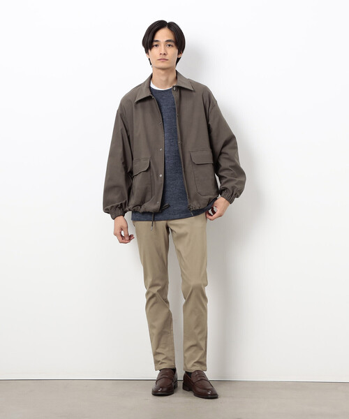 COMME CA ISM（コムサイズム） ブルゾン アウター GUM ストレッチ