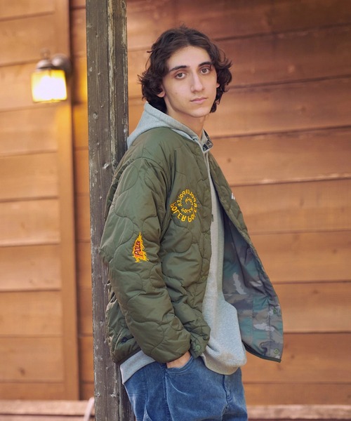 POLeR（ポーラー） ブルゾン アウター POLeR×GSC REVERSIBLE QUILTED