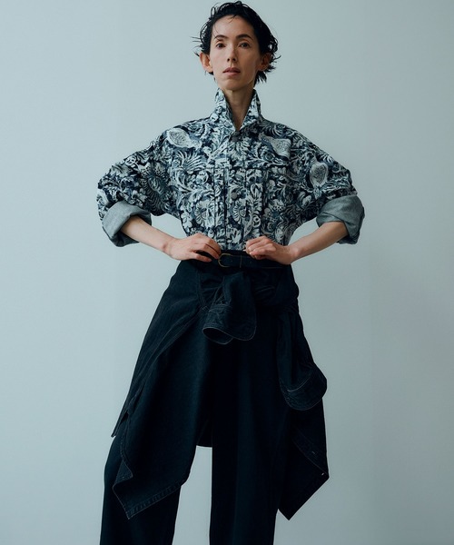 デニムジャケット gジャン 一部直営店・WEB限定「THE KYOTO BASSEN」1stジャケット メンズ レディースの画像
